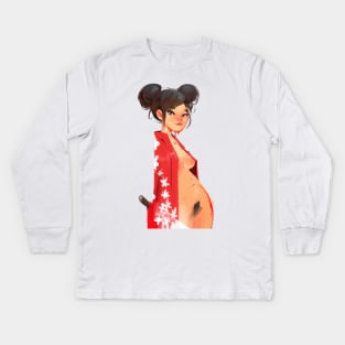 Kimono Kids Long Sleeve T-Shirt